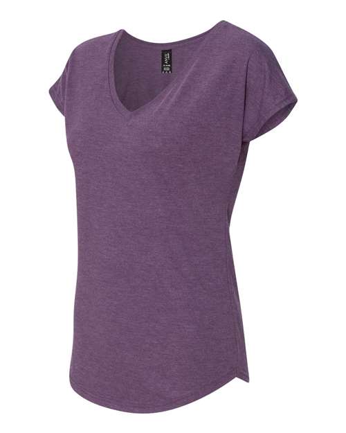 Anvil - Women’s Triblend V-Neck T-Shirt - 6750VL