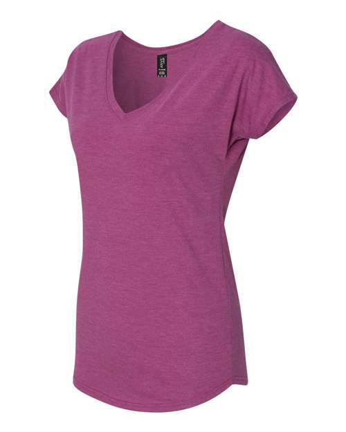 Anvil - Women’s Triblend V-Neck T-Shirt - 6750VL