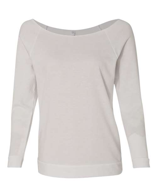 Next Level - Women's Terry Raw Edge Three-Quarter Sleeve Raglan - 6951