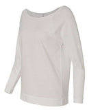 Next Level - Women's Terry Raw Edge Three-Quarter Sleeve Raglan - 6951