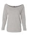 Next Level - Women's Terry Raw Edge Three-Quarter Sleeve Raglan - 6951