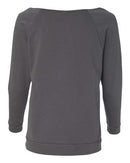 Next Level - Women's Terry Raw Edge Three-Quarter Sleeve Raglan - 6951