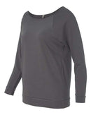 Next Level - Women's Terry Raw Edge Three-Quarter Sleeve Raglan - 6951