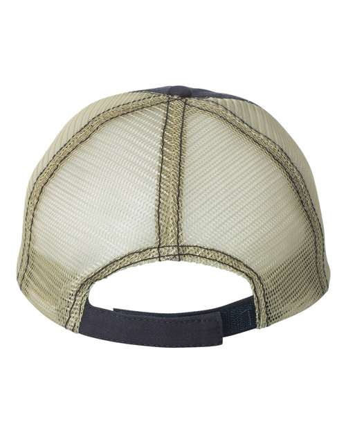 Mega Cap - Washed Twill Trucker Cap - 6894