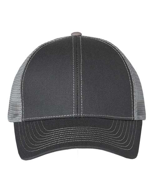 Mega Cap - Twill-Front Trucker Cap - 7641