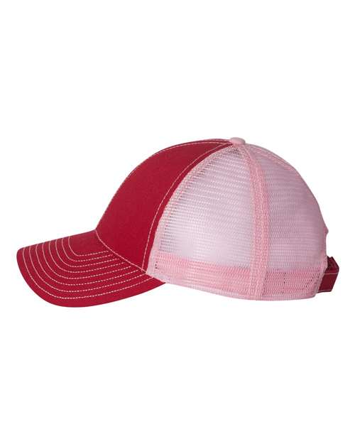 Mega Cap - Twill-Front Trucker Cap - 7641