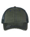 Mega Cap - Herringbone Trucker Cap - 6990