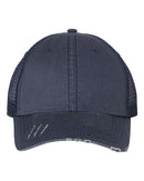 Mega Cap - Herringbone Trucker Cap - 6990