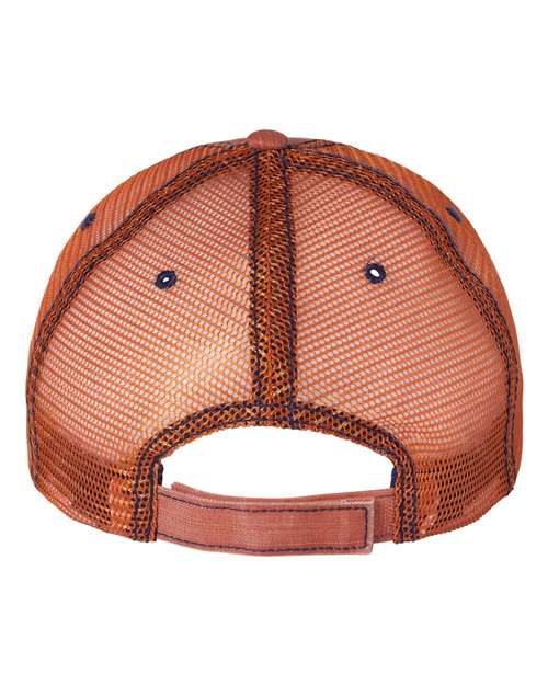 Mega Cap - Herringbone Trucker Cap - 6990