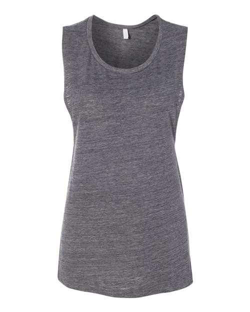 BELLA + CANVAS - Women's Flowy Scoop Muscle Tank - 8803