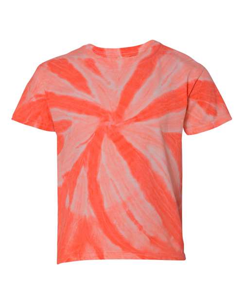 Dyenomite - Youth Tone-on-Tone Pinwheel Short Sleeve T-Shirt - 20BTT