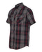 Burnside - Short Sleeve Plaid Shirt - 9202