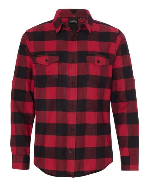 Burnside - Yarn-Dyed Long Sleeve Flannel Shirt - 8210 (More Color)