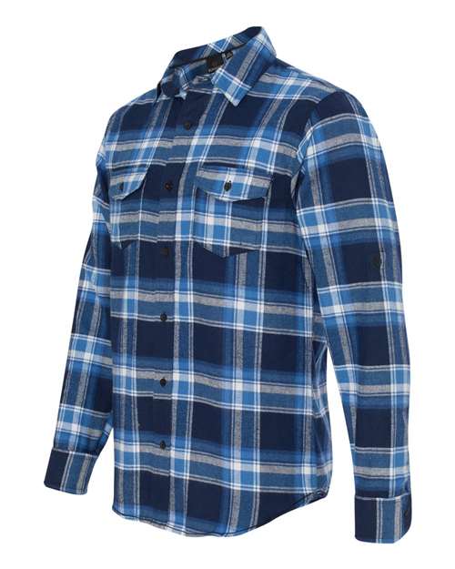 Burnside - Yarn-Dyed Long Sleeve Flannel Shirt - 8210