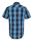 Burnside - Buffalo Plaid Short Sleeve Shirt - 9203