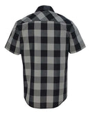 Burnside - Buffalo Plaid Short Sleeve Shirt - 9203