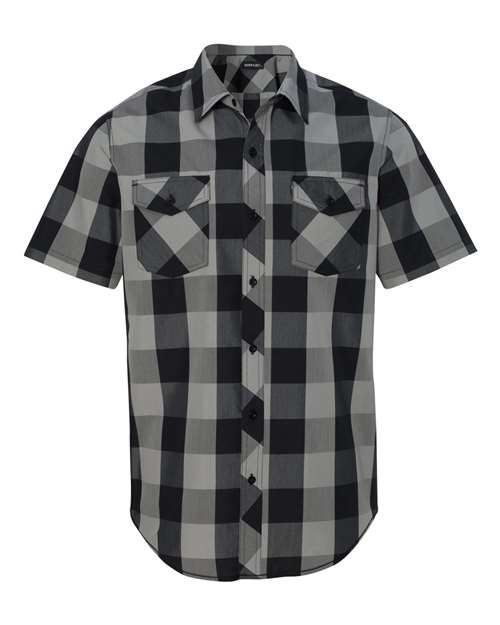 Burnside - Buffalo Plaid Short Sleeve Shirt - 9203