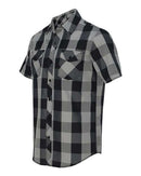 Burnside - Buffalo Plaid Short Sleeve Shirt - 9203