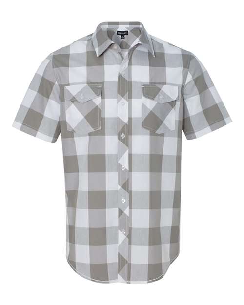 Burnside - Buffalo Plaid Short Sleeve Shirt - 9203