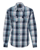 Burnside - Women's Long Sleeve Plaid Shirt - 5222