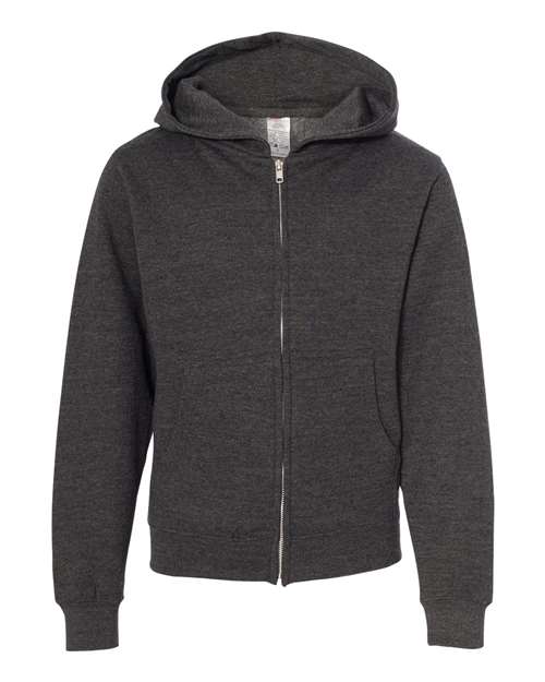 Independent Trading Co. - Youth Midweight Full-Zip Hooded Sweatshirt - SS4001YZ