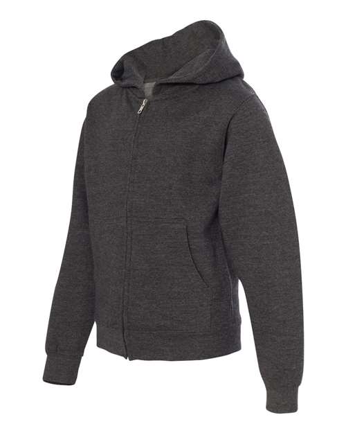 Independent Trading Co. - Youth Midweight Full-Zip Hooded Sweatshirt - SS4001YZ