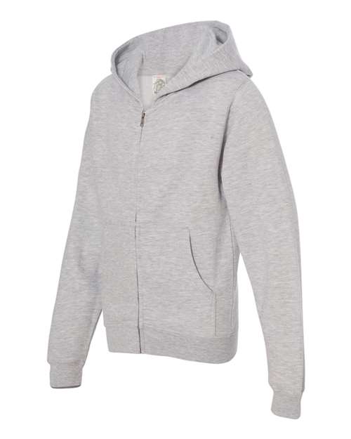 Independent Trading Co. - Youth Midweight Full-Zip Hooded Sweatshirt - SS4001YZ