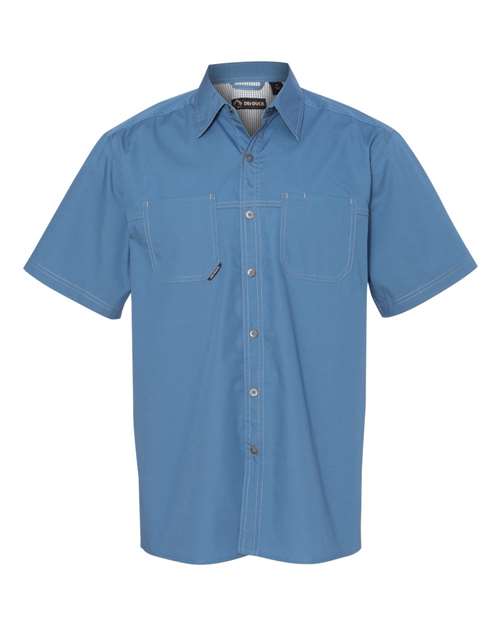 DRI DUCK - Guide Cotton Poplin Short Sleeve Shirt - 4357