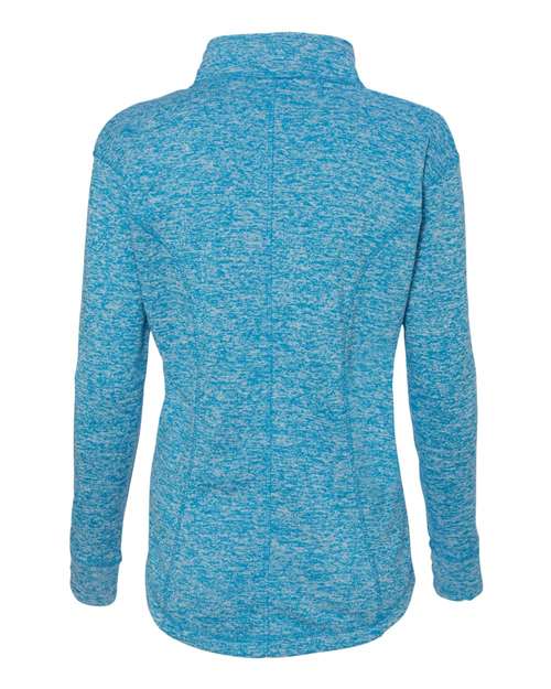 J. America - Women's Cosmic Fleece Quarter-Zip Pullover - 8617