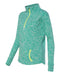 J. America - Women's Cosmic Fleece Quarter-Zip Pullover - 8617