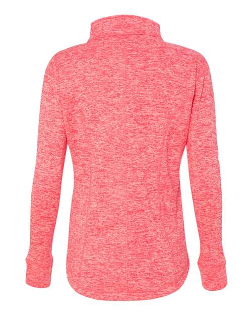 J. America - Women's Cosmic Fleece Quarter-Zip Pullover - 8617