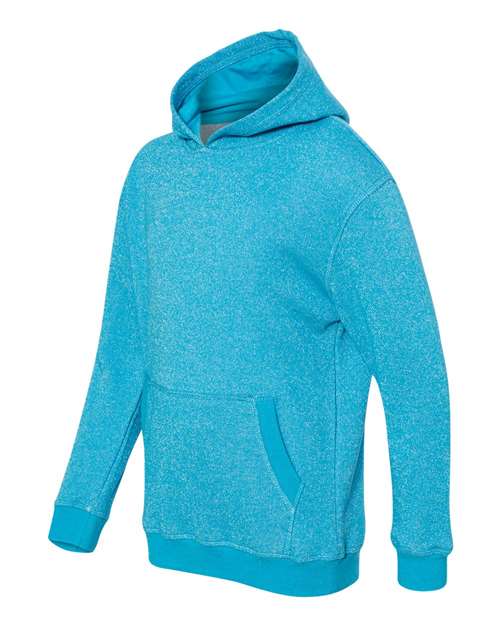 J. America - Youth Glitter French Terry Hooded Sweatshirt - 8606