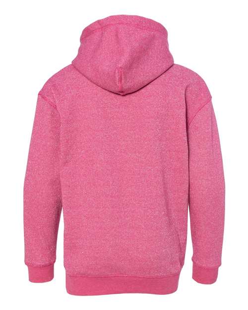 J. America - Youth Glitter French Terry Hooded Sweatshirt - 8606