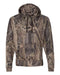 J. America - Camo Full-Zip Hooded Sweatshirt - 8615