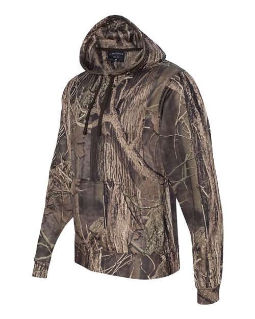 J. America - Camo Full-Zip Hooded Sweatshirt - 8615