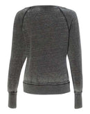 J. America - Women’s Zen Fleece Raglan Sweatshirt - 8927