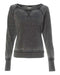 J. America - Women’s Zen Fleece Raglan Sweatshirt - 8927