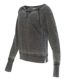 J. America - Women’s Zen Fleece Raglan Sweatshirt - 8927