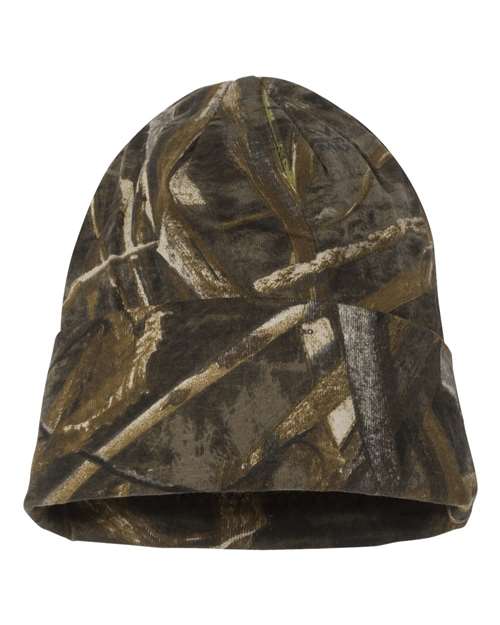 Kati - 12" Camo Knit Beanie - LCB12