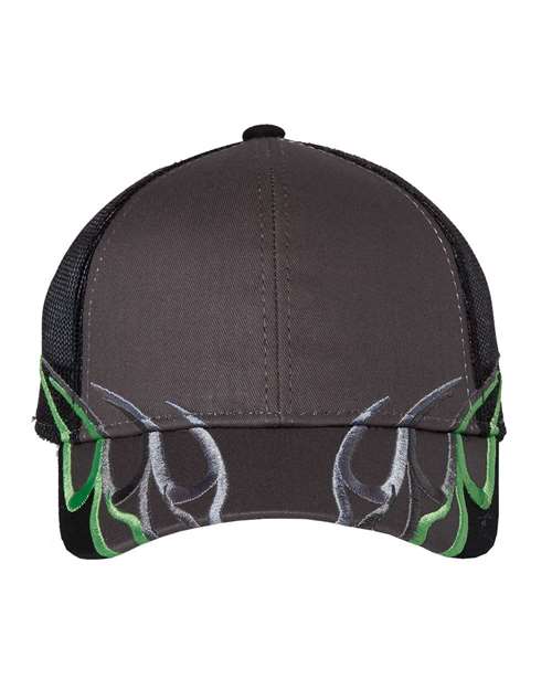 Outdoor Cap - Flame Mesh-Back Cap - WAV605M