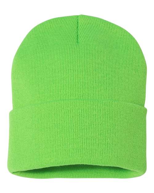 Sportsman - Solid 12" Cuffed Beanie - SP12