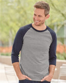 JERZEES - Triblend Three-Quarter Raglan Baseball T-Shirt - 601RR