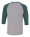 Anvil - Triblend Raglan Three-Quarter Sleeve T-Shirt - 6755