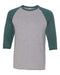 Anvil - Triblend Raglan Three-Quarter Sleeve T-Shirt - 6755