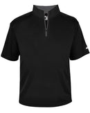 Badger - Youth B-Core Short Sleeve Quarter-Zip Pullover - 2199