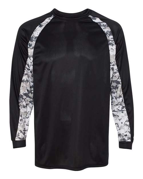 Badger - Digital Camo Hook Long Sleeve T-Shirt - 4155