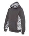 Badger - Youth Digital Camo Colorblock Performance Fleece Hooded Sweatshirt - 2464