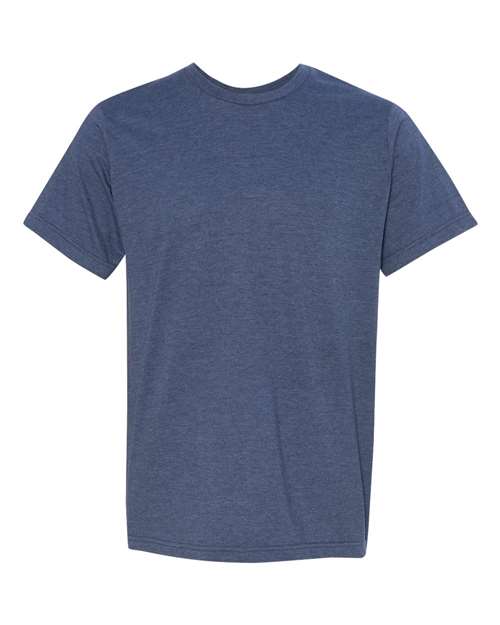 Bayside - USA-Made Ringspun 50/50 Heather Unisex T-Shirt - 5010