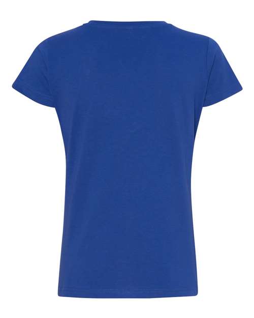 LAT - Women's V-Neck Fine Jersey Tee - 3507 (More Color)