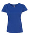 LAT - Women's V-Neck Fine Jersey Tee - 3507 (More Color)